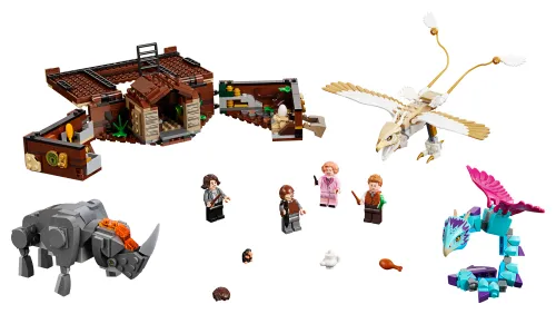 LEGO box 75952 Newt's Case of Magical Creatures