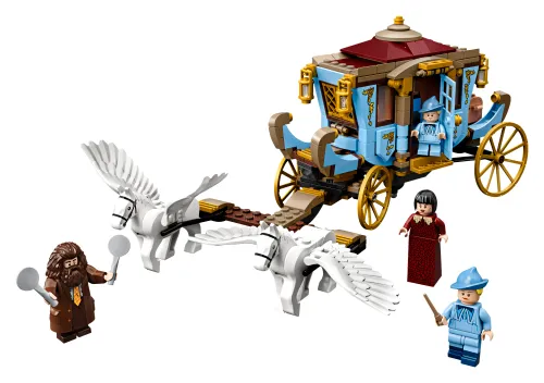 Boîte LEGO 75958 Le carrosse de Beauxbâtons : l'arrivée à Poudlard