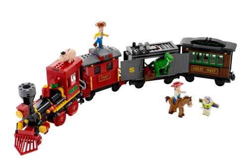 LEGO box 7597 Western Train Chase