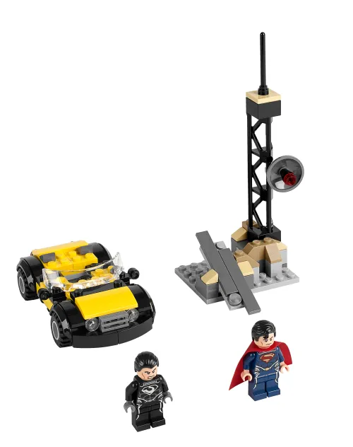 Boîte LEGO 76002 Superman™ : le combat à Metropolis