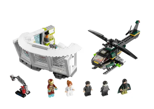Scatola LEGO 76007 Iron ManTM: attacco alla residenza di Malibu