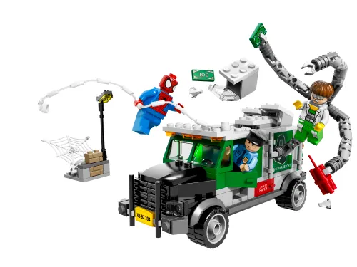 LEGO-Verpackung 76015 Doc Ock : Überfall auf den Truck