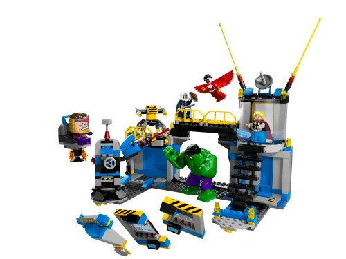 Scatola LEGO 76018 Il laboratorio di Hulk