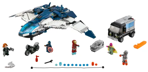 LEGO box 76032 The Avengers Quinjet City Chase