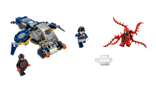 Scatola LEGO 76036 Carnage e l'attacco aereo SHIELD
