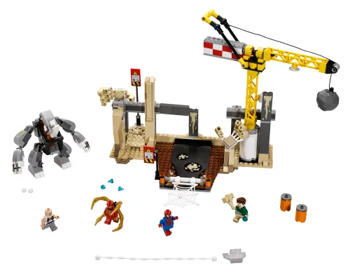 LEGO-Verpackung 76037 Rhino und Sandman - Allianz der Superschurken