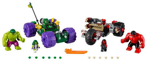 Scatola LEGO 76078 Hulk contro Red Hulk