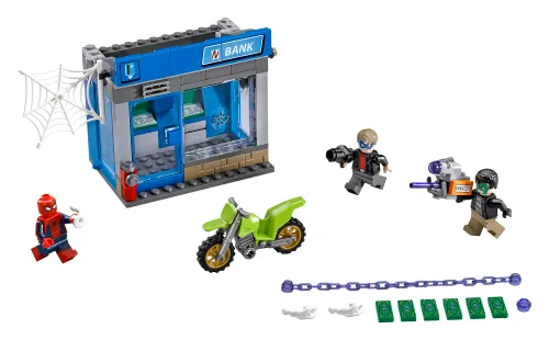 Boîte LEGO 76082 Le braquage de banque