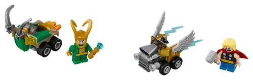 Scatola LEGO 76091 Mighty Micros: Thor contro Loki