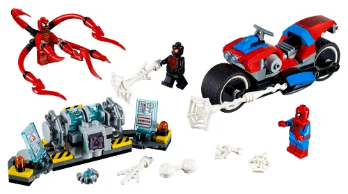 LEGO-Verpackung 76113 Spider-Man Motorradrettung