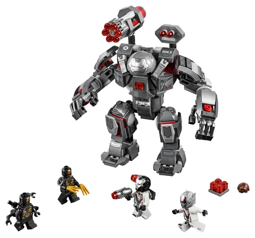 Boîte LEGO 76124 L'armure de War Machine