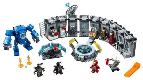 LEGO box 76125 Iron Man Hall of Armor