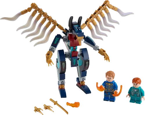 Boîte LEGO 76145 L’attaque aérienne des Éternels