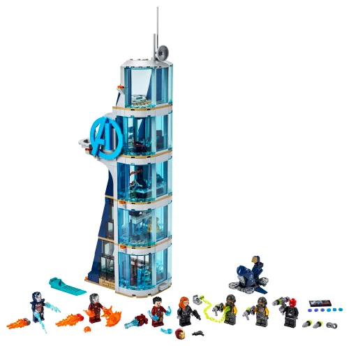LEGO box 76166 Avengers Tower Battle