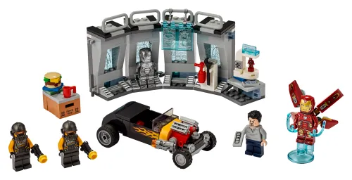 LEGO box 76167 Iron Man Armory