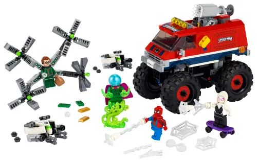 LEGO box 76174 Spider-Man's Monster Truck vs. Mysterio