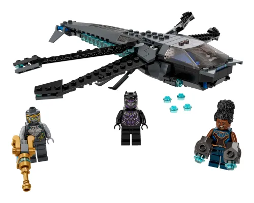 Boîte LEGO 76186 Le dragon volant de Black Panther