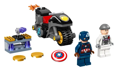 Scatola LEGO 76189 Scontro tra Captain America e Hydra