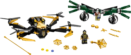 Boîte LEGO 76195 Le drone de duel de Spider-Man