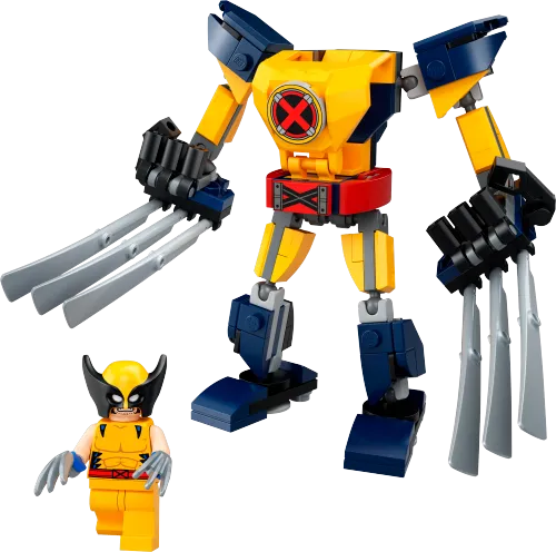 Boîte LEGO 76202 L’armure robot de Wolverine