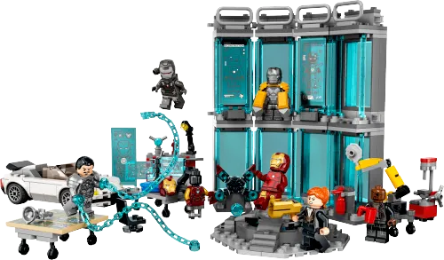 LEGO-Verpackung 76216 Iron Mans Werkstatt