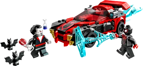 Boîte LEGO 76244 Miles Morales vs. Morbius