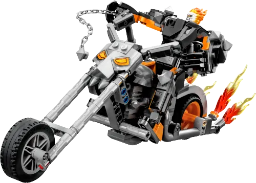 Boîte LEGO 76245 Le robot et la moto de Ghost Rider