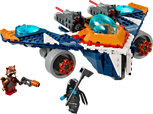 Boîte LEGO 76278 Le vaisseau spatial de Rocket contre Ronan