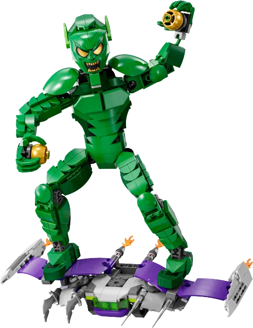 LEGO box 76284 Green Goblin Construction Figure