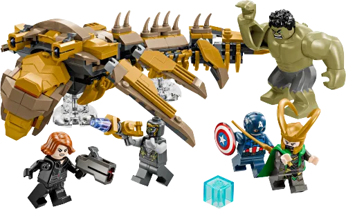 Boîte LEGO 76290 Les Avengers contre le Léviathan
