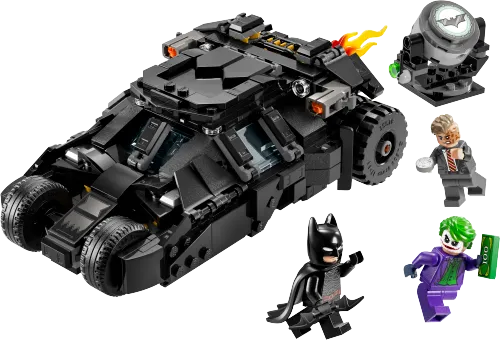 Caja de LEGO 76303 Tumbler de Batman™ vs. Two-Face™ y The Joker™