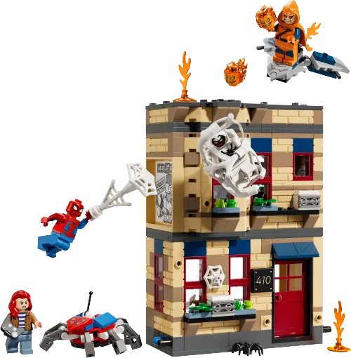 LEGO box 76317 Peter Parker’s Apartment