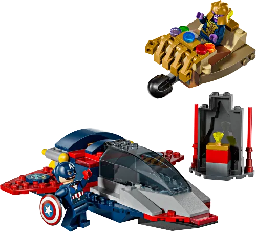 LEGO box 76319 Captain America vs. Thanos
