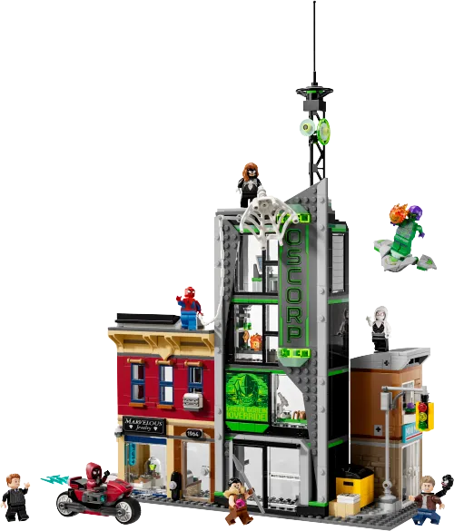 LEGO box 76324 Spider-Man vs. Oscorp