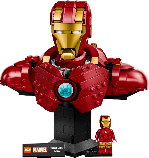 LEGO box 76327 Iron Man MK4 Bust