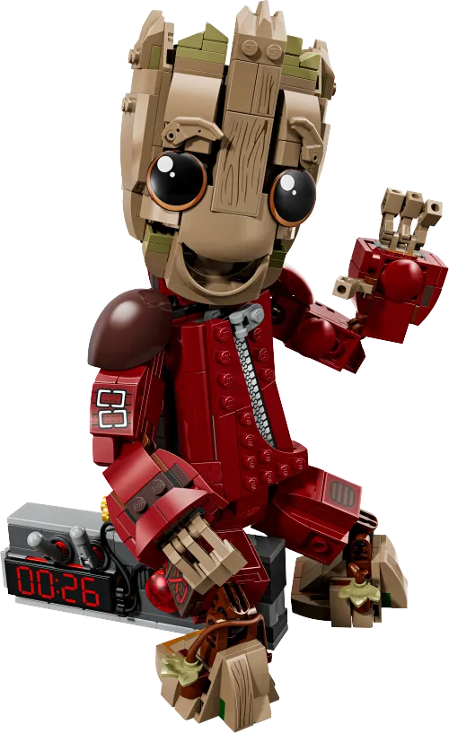 Scatola LEGO 76341 Groot in tuta da Ravager
