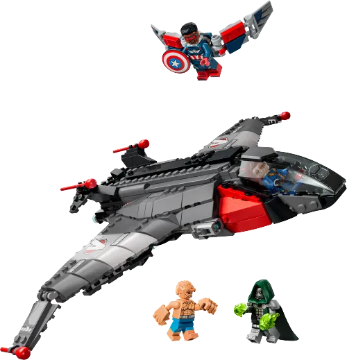 Scatola LEGO 76347 Avengers: Doomsday Quinjet