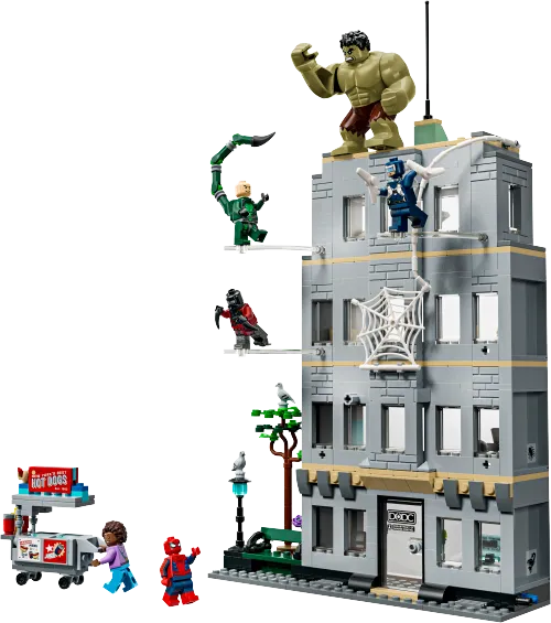 Scatola LEGO 76350 Scontro epico: Spider-Man vs. Hulk