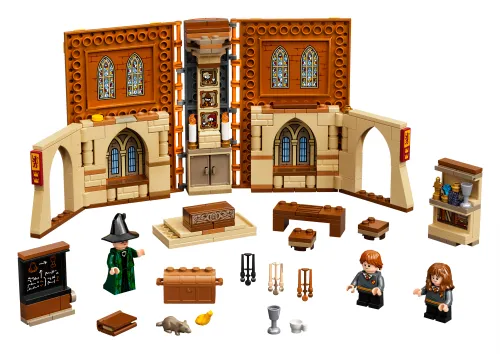 Scatola LEGO 76382 Lezione di trasfigurazione a Hogwarts™