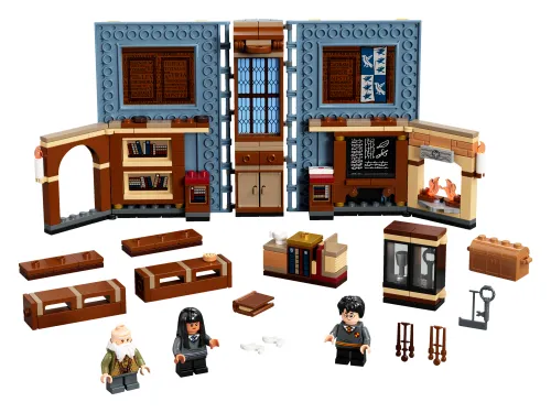 Scatola LEGO 76385 Lezione di incantesimi a Hogwarts™