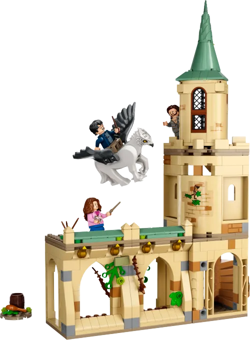 Scatola LEGO 76401 Cortile di Hogwarts™: il salvataggio di Sirius