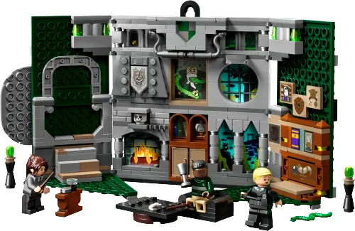 Scatola LEGO 76410 Stendardo della Casa Serpeverde