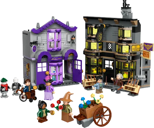 LEGO box 76439 Ollivanders™ & Madam Malkin's Robes
