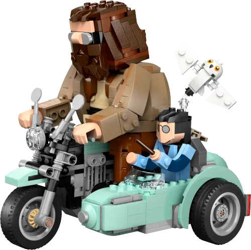 LEGO box 76443 Hagrid™ & Harry's Motorcycle Ride