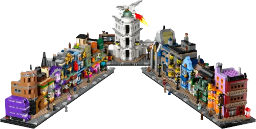 LEGO box 76444 Diagon Alley™ Wizarding Shops