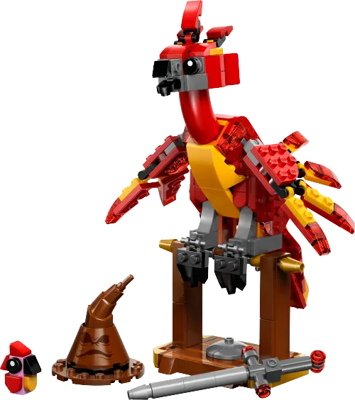Scatola LEGO 76448 Fanny: la Fenice di Albus Silente
