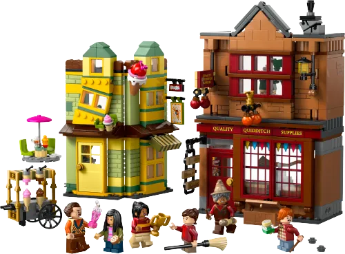 LEGO box 76452 Quality Quidditch™ Supplies & Ice Cream Parlour