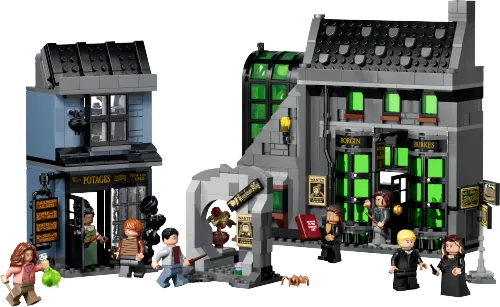 LEGO box 76471 Knockturn Alley™ Wizarding Shops