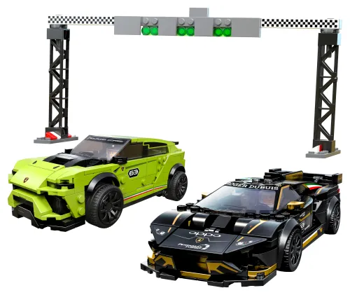 LEGO box 76899 Lamborghini Urus ST-X & Lamborghini Huracán Super Trofeo EVO