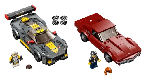 LEGO-Verpackung 76903 Chevrolet Corvette C8.R & 1969 Chevrolet Corvette